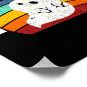 Ghost Funny Love Halloween Party Ghosts Homemade B Poster (Hoek)