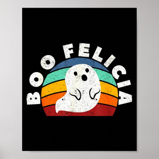Ghost Funny Love Halloween Party Ghosts Homemade B Poster (Voorkant)