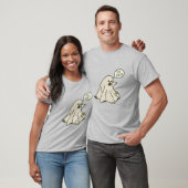 Ghost Funny Pun Cartoon T-shirt (Unisex)