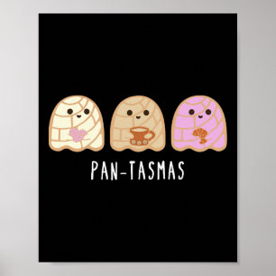 Ghost Funny Spooky Conchas Mexicaanse Ghost Poster