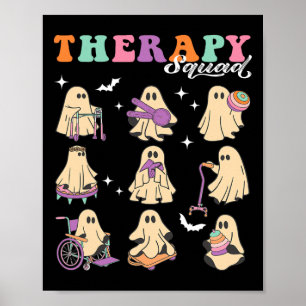 Ghost Fysiotherapie Squad Slp Out PT Team Halve Poster
