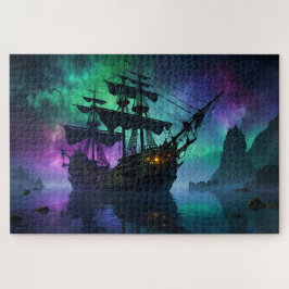 Ghost Galleon onder de spookachtige sterren Legpuzzel
