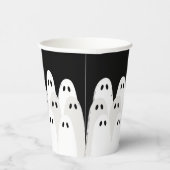 Ghost Gathering Halloween Papieren Bekers (Rechts)