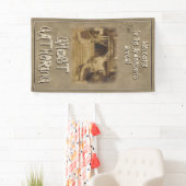 Ghost Gathering Halloween Party (aanpasbaar) Spandoek (Insitu)