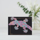 Ghost Gecko Post Card Briefkaart (Staand voorkant)