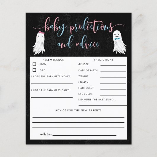 Ghost Gender onthullen Baby vooroordelen en advies (Voorkant)