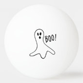 Ghost Gezegde Boo Black overzicht on Pingpongbal (Voorkant)