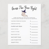 Ghost Girl Baby shower raadt prijs (Voorkant)