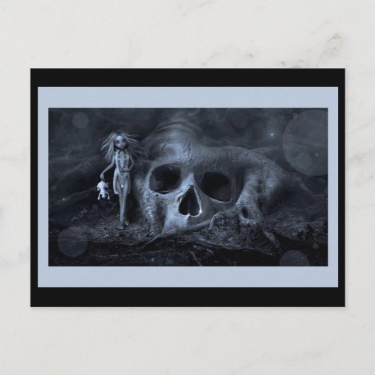 Ghost Girl Briefkaart (Voorkant)