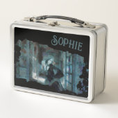 Ghost Girl in Blue – Haunting Surreal Art (Voorkant)