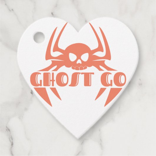 Ghost Go Spooky Seizoen Bedankjes Labels (Voorkant)