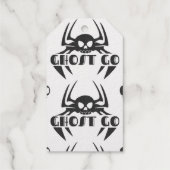 Ghost Go Spooky Seizoen Cadeaulabels (Achterkant)