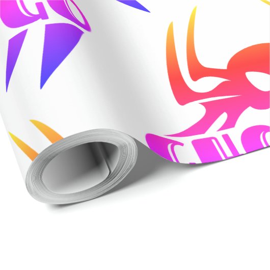 Ghost Go Spooky Seizoen Cadeaupapier (Rol Hoek)