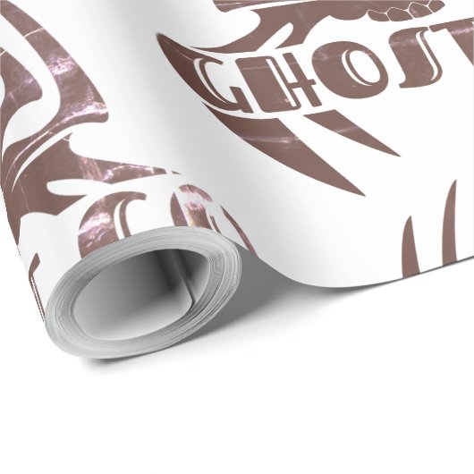 Ghost Go Spooky Seizoen Cadeaupapier (Rol Hoek)