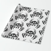 Ghost Go Spooky Seizoen Cadeaupapier (Uitgerold)
