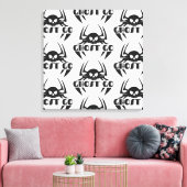 Ghost Go Spooky Seizoen Canvas Afdruk (Insitu (Woonkamer))