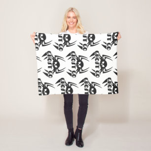 Ghost Go Spooky Seizoen Fleece Deken