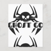 Ghost Go Spooky Seizoen Flyer (Achterkant)