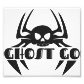 Ghost Go Spooky Seizoen Foto Afdruk (Voorkant)