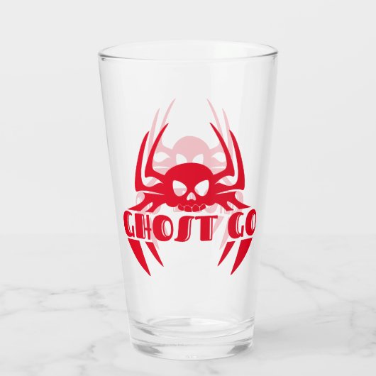 Ghost Go Spooky Seizoen Glas (Achterkant)