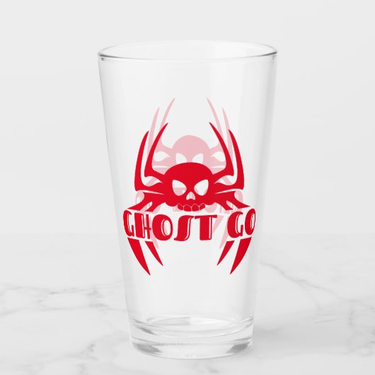 Ghost Go Spooky Seizoen Glas (Voorkant)