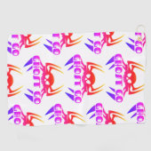 Ghost Go Spooky Seizoen Golfhanddoek (Horizontaal)