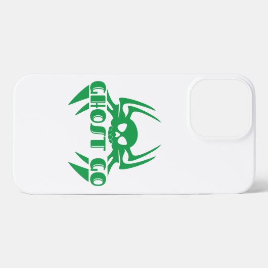 Ghost Go Spooky Seizoen iPhone Hoesje (Achterkant horizontaal)