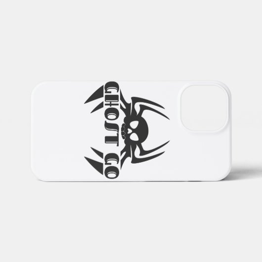 Ghost Go Spooky Seizoen iPhone Hoesje (Achterkant horizontaal)