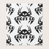 Ghost Go Spooky Seizoen Kaart (Buitenkant ongevouwen)