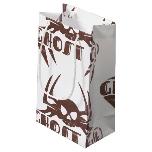 Ghost Go Spooky Seizoen Klein Cadeauzakje (Achterkant Gekanteld)