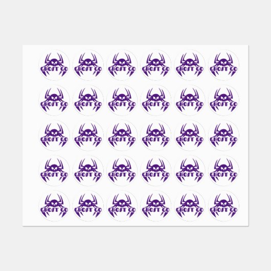 Ghost Go Spooky Seizoen Labels (Vel)