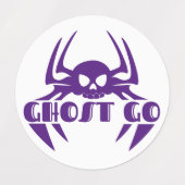 Ghost Go Spooky Seizoen Labels (Design 1)