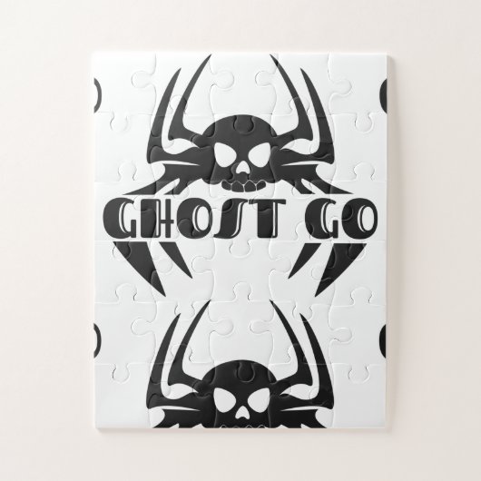 Ghost Go Spooky Seizoen Legpuzzel (Verticaal)
