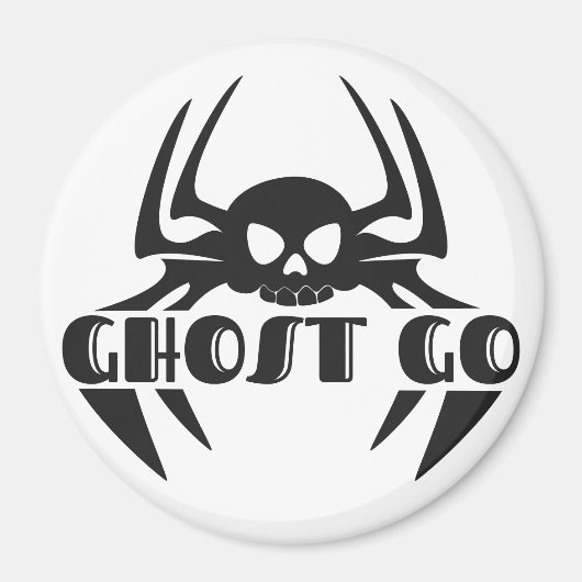 Ghost Go Spooky Seizoen Magneet (Voorkant)