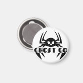 Ghost Go Spooky Seizoen Magneet (Voorkant / Achterkant)
