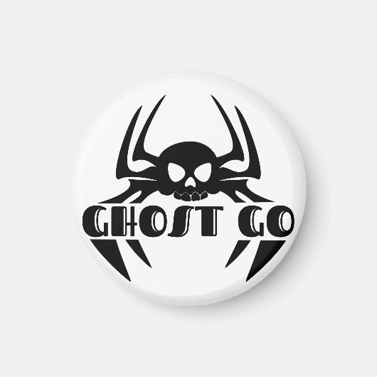 Ghost Go Spooky Seizoen Magneet (Voorkant)