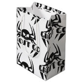 Ghost Go Spooky Seizoen Medium Cadeauzakje (Achterkant Gekanteld)