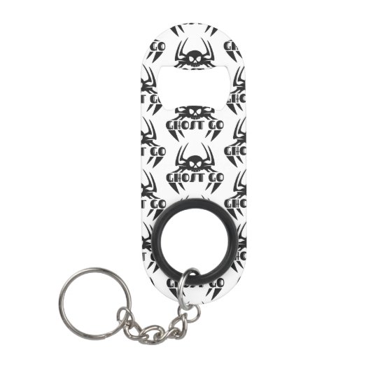 Ghost Go Spooky Seizoen Mini Flessenopener (Voorkant)