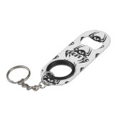 Ghost Go Spooky Seizoen Mini Flessenopener (Voorkant Gekanteld)