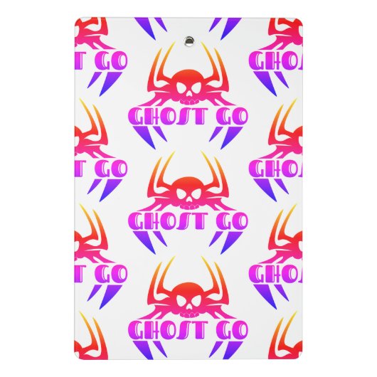 Ghost Go Spooky Seizoen Mini Klembord (Achterkant)