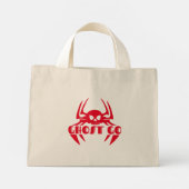 Ghost Go Spooky Seizoen Mini Tote Bag (Achterkant)