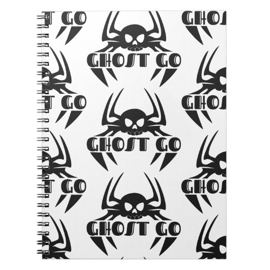 Ghost Go Spooky Seizoen Notitieboek (Voorkant)