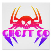 Ghost Go Spooky Seizoen Perfect Poster (Voorkant)