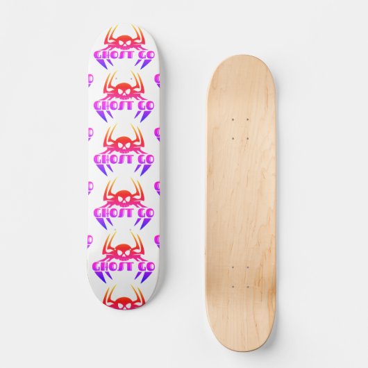 Ghost Go Spooky Seizoen Persoonlijk Skateboard (Voorkant)