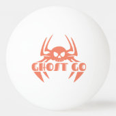 Ghost Go Spooky Seizoen Pingpongbal (Achterkant)