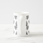 Ghost Go Spooky Seizoen Porselein Kop (Achterkant)