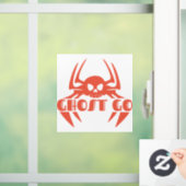Ghost Go Spooky Seizoen Raamsticker (Huis)