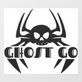 Ghost Go Spooky Seizoen Raamsticker (Vel)