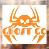 Ghost Go Spooky Seizoen Raamsticker (Vel 2)