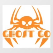 Ghost Go Spooky Seizoen Raamsticker (Vel)